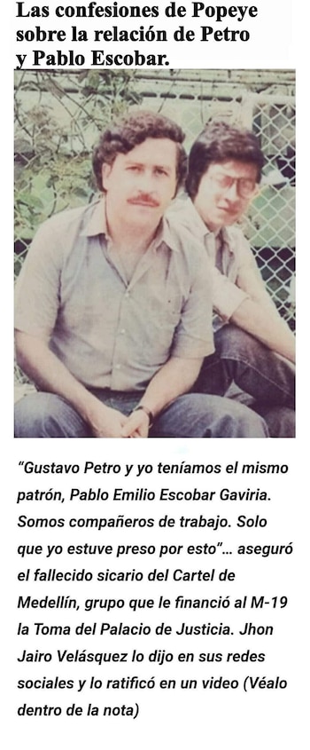 Fotografía falsa de Gustavo Petro