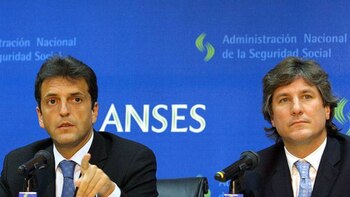 Sergio Massa y Amado Boudou,