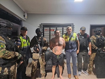 Alejandro “Pelaín” Nacif, presunto narco tucumano capturado por la Policía