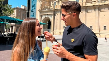 Giuliano e Irene disfrutan de