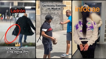 Mafia peruana de carteristas en