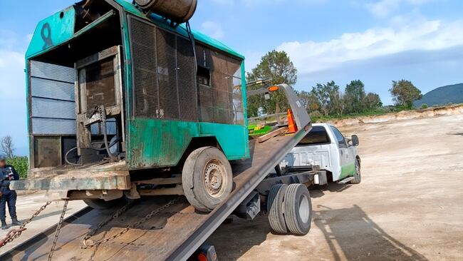 Profepa clausura banco de materiales pétreos y dos pistas de motos en áreas naturales protegidas del Edomex (PROFEPA)