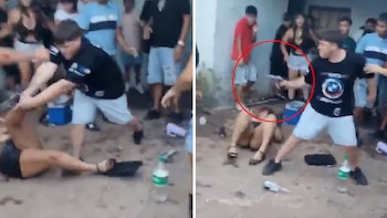 Video: en medio de una