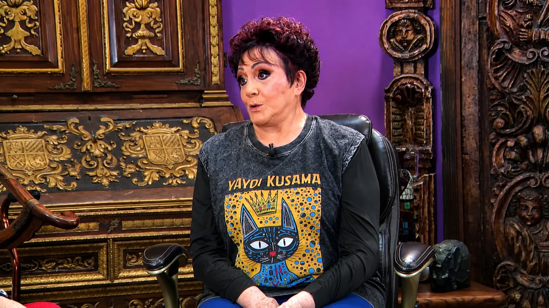 La actriz y productora Julissa de Llano Macedo reaparece ante los medios tras cuatro años de ausencia, sentada y hablando en un set. (YouTube: Ventaneando)