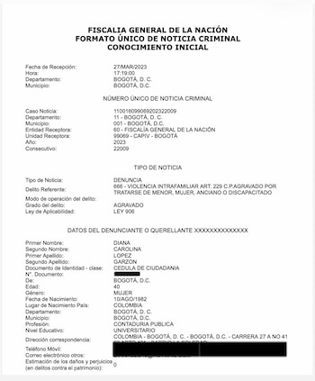 Las publicaciones de Beto Coral instalaron una nueva presión judicial sobre Guillermo Andrés Rodríguez Martínez al vincular una denuncia por presunta violencia intrafamiliar presentada en Bogotá con un antecedente procesal por acceso carnal violento agravado - crédito @Betocoralg/X