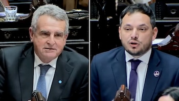“Hijitus”, “el profesor Neurus” y “Cachabacha”: el particular cruce entre Rossi y Álvaro Martínez en la sesión en Diputados