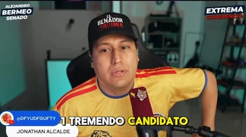 Alejandro Bermeo, senador abelardista, acusado por presunto abuso sexual - crédito captura de pantalla Alejandro Bermeo/Extrema Coherencia / YouTube