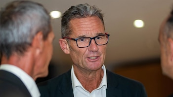 Iñaki Urdangarín bromea con la