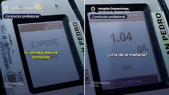 Dio positivo de alcoholemia, le retuvieron la licencia y deberá pagar una multa millonaria: “Whisky estuve tomando”