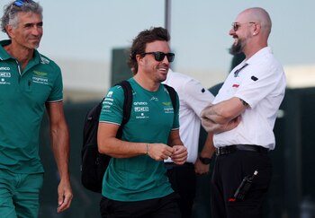Alonso en el Gran Premio de Qatar (REUTERS/Imad Creidi)