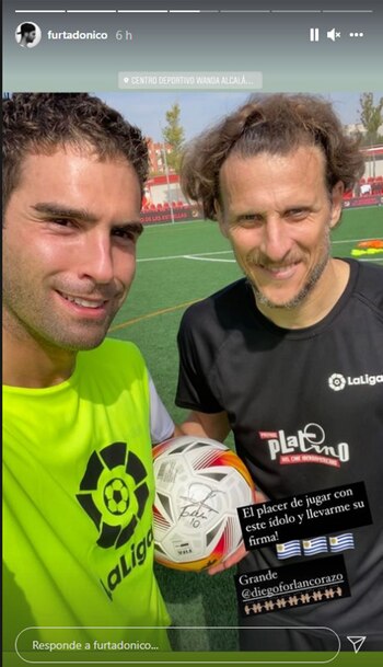 Nicolás Furtado y Diego Forlán