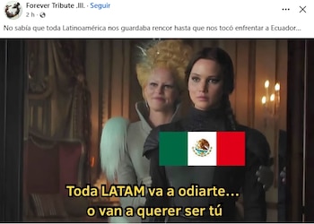 memes México vs Ecuador