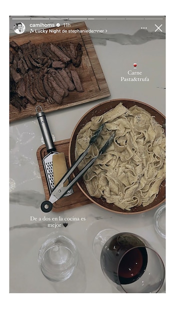 La imagen que Camila subió