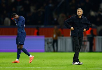 Sufre Luis Enrique por el