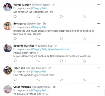 Algunos usuarios defendieron a la