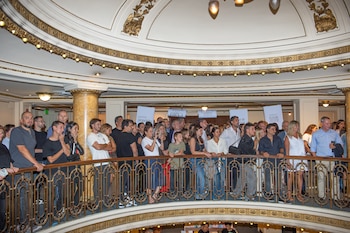 El cierre del evento, entre