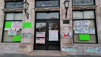 Así lució la fachada del