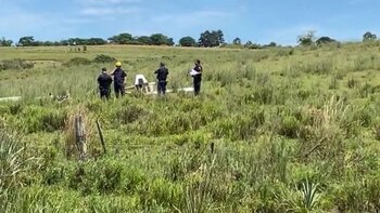 Luego del accidente, el hombre