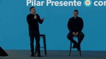 Sergio Massa encabezó un acto