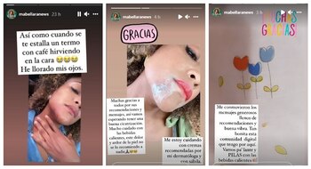 Historias de Instagram de Mabel