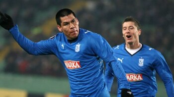 Rengifo y Lewandowski en el