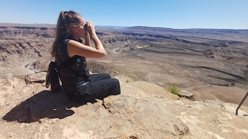 La artista recorrió Namibia para