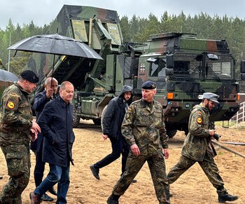 El canciller alemán Olaf Scholz
