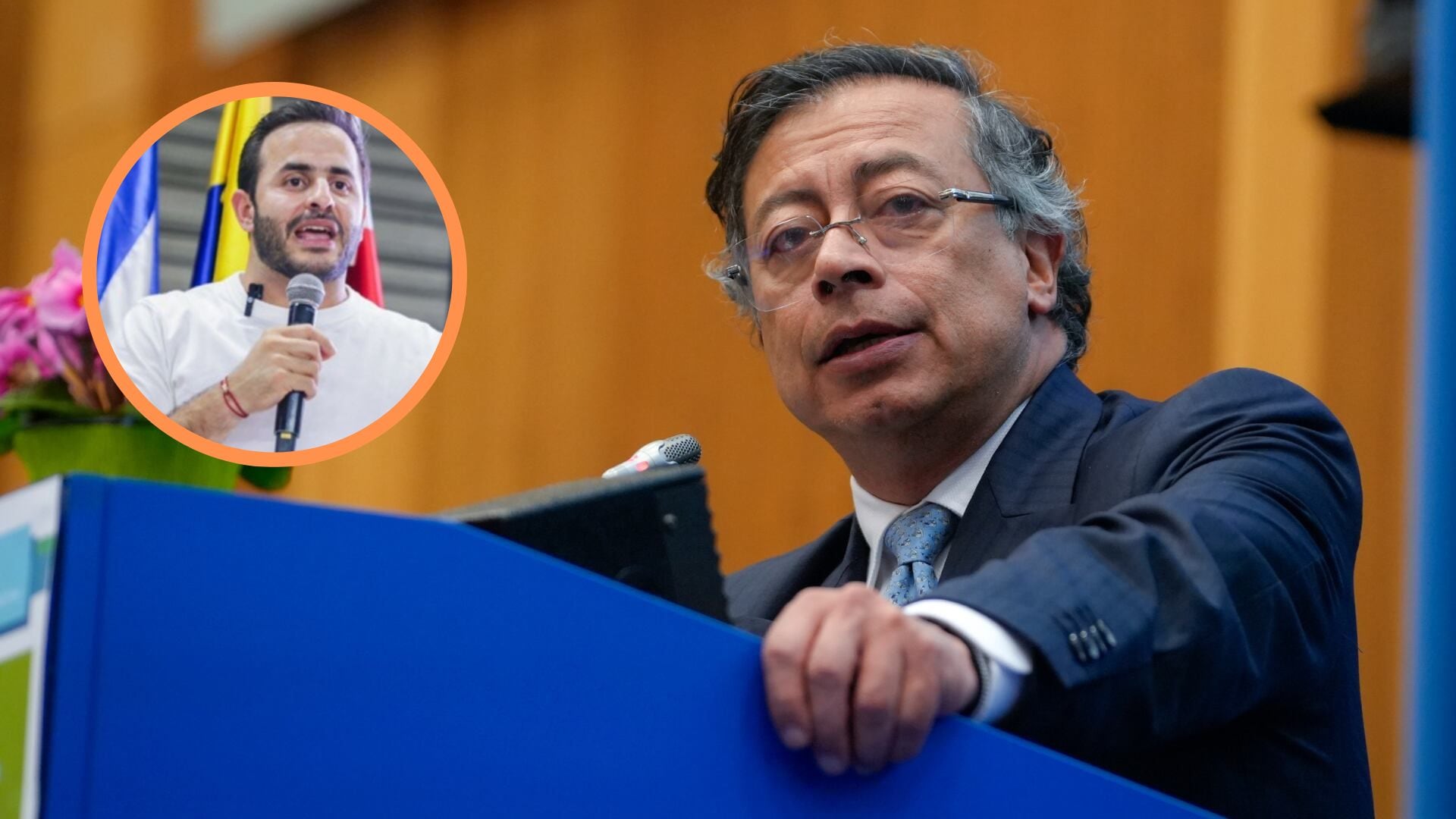 En la Feria Nacional de la Ganadería 2026 se proyectó un video del candidato presidencial Abelardo de la Espriella - crédito Andrea Puentes/Presidencia/Colprensa
