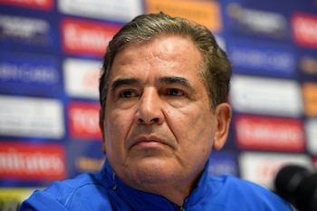 El entrenador colombiano Jorge Luis Pinto, en una fotografía de archivo. EFE/Dan Himbrechts