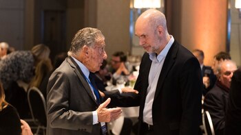 Eduardo Eurnekian y Horacio Rodríguez