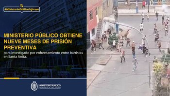 Ministerio Publico dictan nueve meses