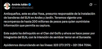 La Gobernación de Antioquia ofrece