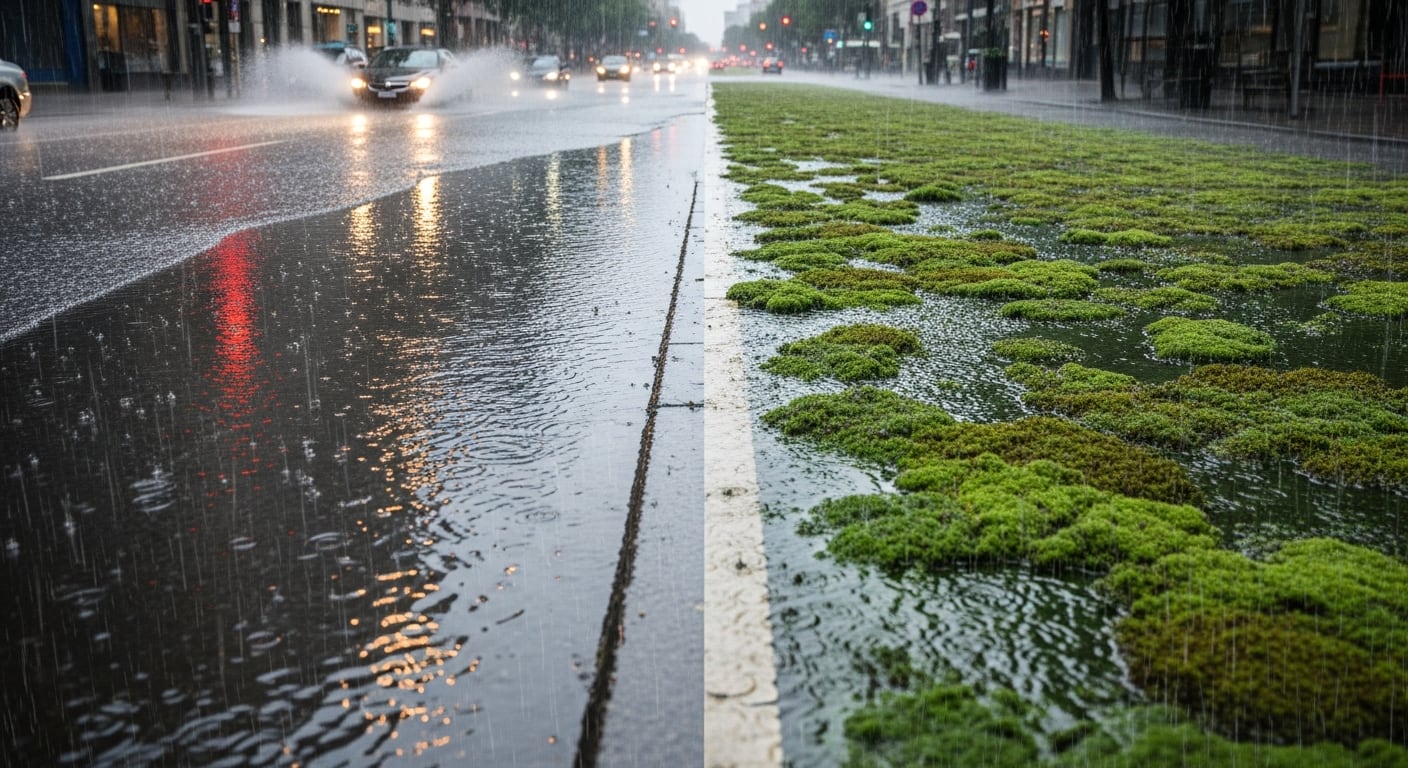 El SMN determinó que el AMBA se encuentra bajo alerta amarilla por fuertes lluvias (Imagen Ilustrativa Infobae)