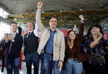 El líder del PSOE, Pedro