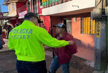 Capturaron en Santa Rosa de Osos a hombre señalado de abusar de una mujer de 83 años - crédito @AndresJRendonC/X