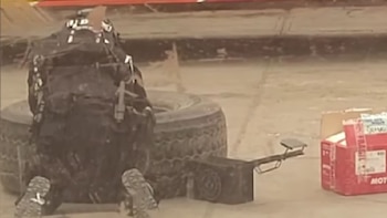 No eran plátanos, sino armas