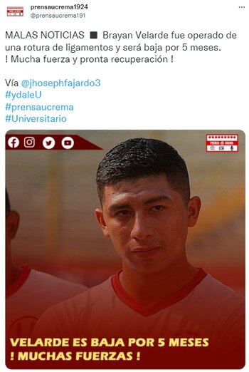 Redes sociales Prensa U Crema