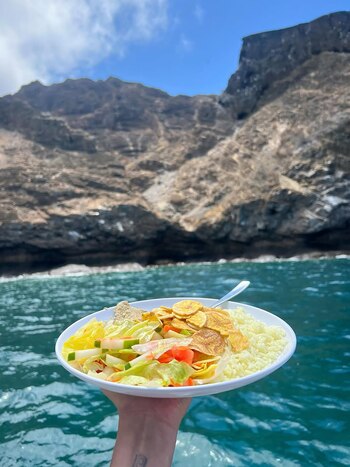 La gastronomía formó parte de