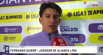 Fernando Gaibor – Alianza Lima – Comerciantes Unidos – Liga 1 – Perú – deportes – 26 julio