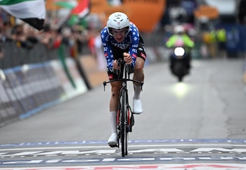McNulty fue el campeón contrarreloj de Estados Unidos en el 2025 - crédito REUTERS/Jennifer Lorenzini