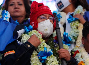 Luis Arce, candidato a la