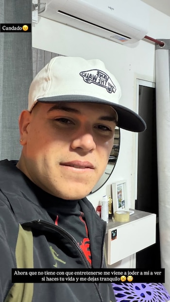 Thiago Medina expresó su enojo en redes y le pidió a Daniela Celis que haga su vida y lo deje tranquilo