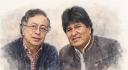 Gustavo Petro volvió a defender Evo Morales y pidió a Estados Unidos no “atacar” al expresidente de Bolivia: “Llenará de sangre a América Latina”
