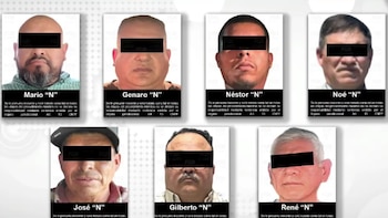 Atrapan en México a siete