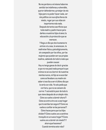 El crudo relato de Katy