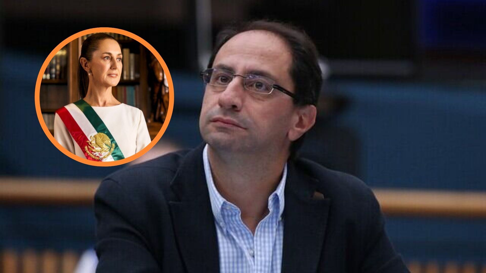 Un intercambio en la red social X entre el exfuncionario colombiano y la presidenta de México evidenció diferencias sobre el respeto a los derechos humanos y la manera de abordar el conflicto político en Venezuela - crédito Colprensa y @Claudiashein