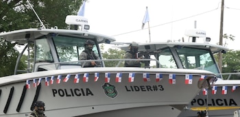 Nuevas embarcaciones incrementarán el alcance de los patrullajes marítimos contra las redes del narcotráfico, afirma el Ministerio de Seguridad Pública. (Cortesía)