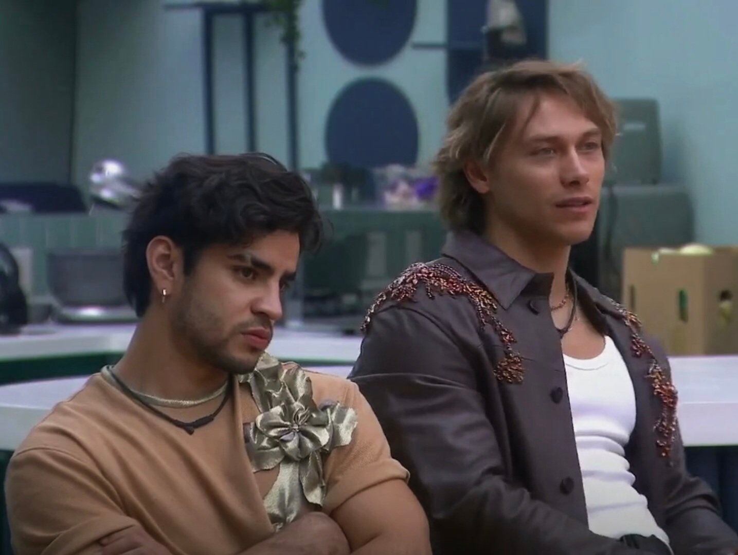 Aaron Mercury y Aldo de Nigris. (ViX)