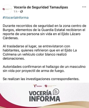 Las autoridades anunciaron el hallazgo