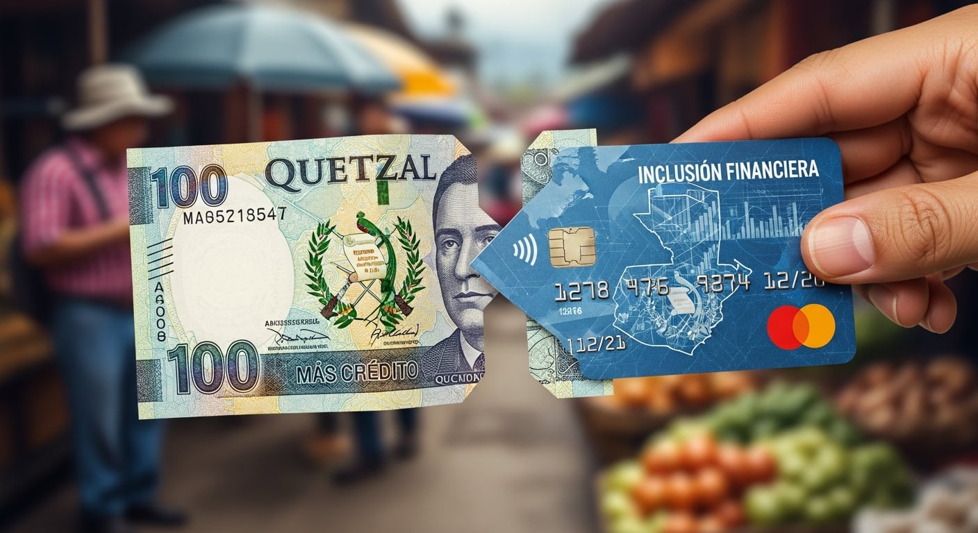 La estrategia de inclusión financiera de Guatemala busca convertir las cuentas bancarias en más crédito